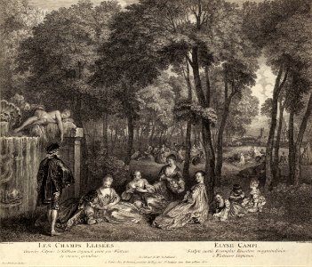 Tardieu Nicolas Henri - Les Champs Elysées