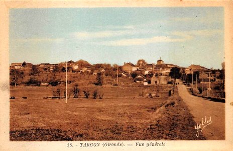 Targon - vue générale