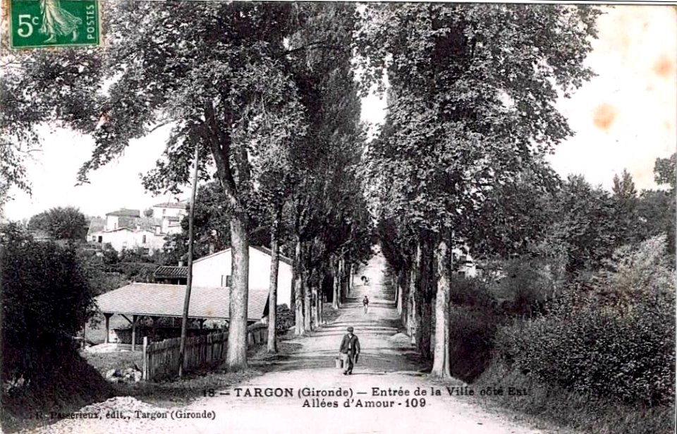 Targon - allées d'Amour