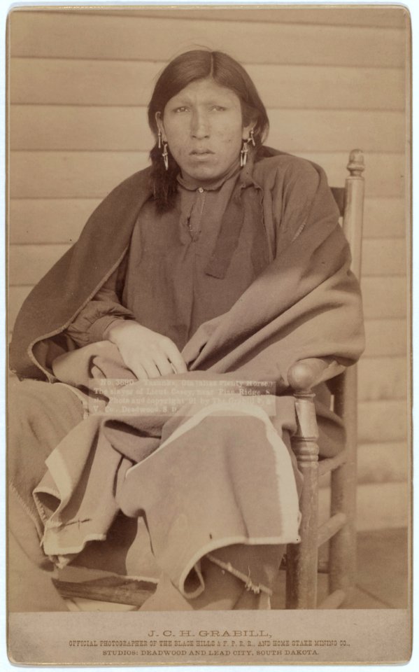 Tasunka, Ota (alias Plenty Horse(s)), the slayer of Lieut. Casey, near Pine Ridge, S.D. LCCN99613808
