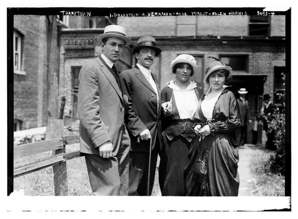 Tarrytown, I. Goldstein, A. Berkman, Rose Yurest, Helen Harris LCCN2014696214