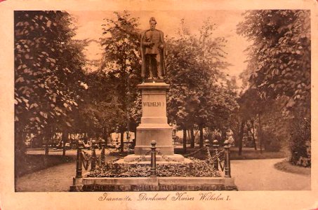 Tarnowskie Góry - Pomnik Cesarza Wilhelma I (l. 1915-1920) photo
