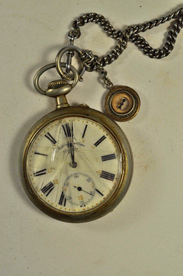 Taschenuhr mit Kompass von Josef Lenk, item 2