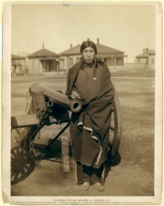 Tasunka, Ota (alias Plenty Horse(s)), the slayer of Lieut. Casey, near Pine Ridge, S.D. LCCN99613807