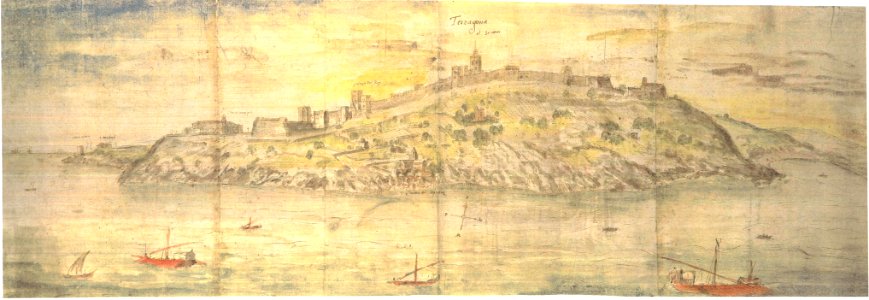 Tarragona l'any 1563, Anthonie van den Wyngaerde