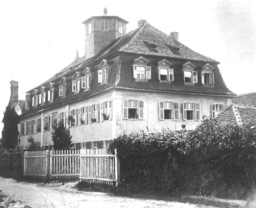 Taubstummenanstalt Bamberg 1878 photo