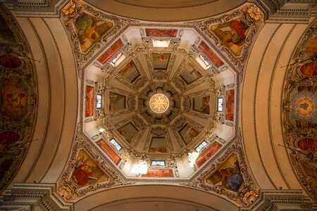 Salzburg cathedral austria historic center photo