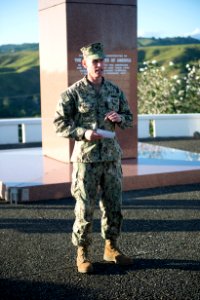 Task Force Forager wreath laying in Guadalcanal 150721-N-MK341-019