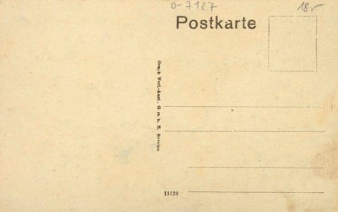 Taucha, Sachsen - Bahnhofstraße Ecke Lindner Straße (back) (Zeno Ansichtskarten)