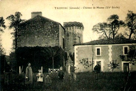 Tauriac - château de Macau 2
