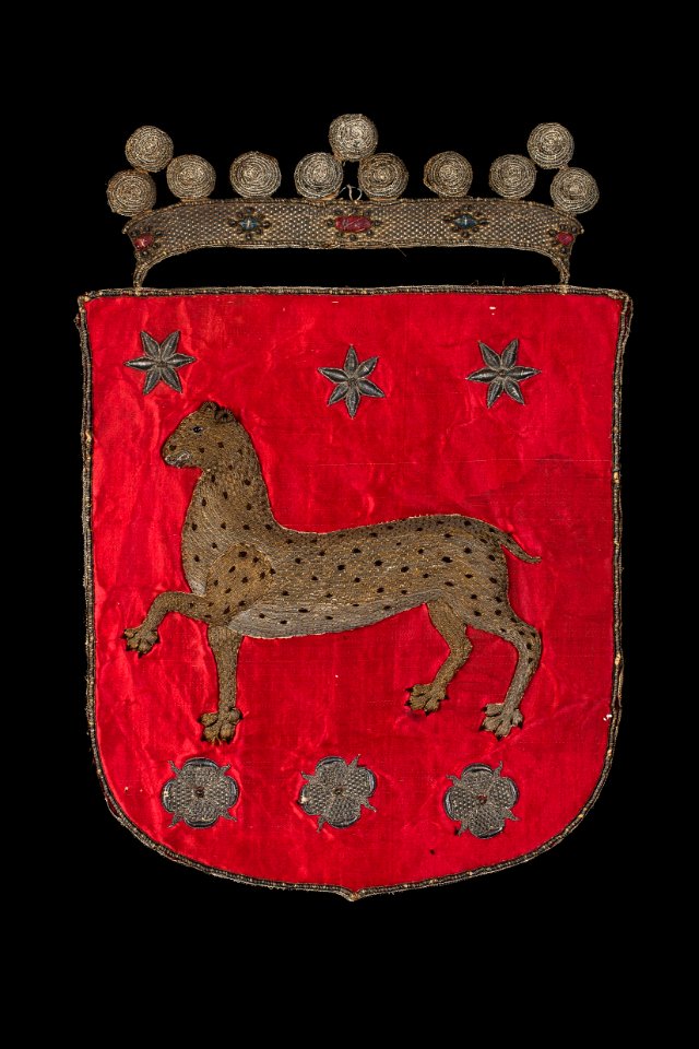 Tavastlands vapen med lodjur, 1660 - Livrustkammaren - 108735