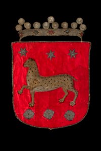 Tavastlands vapen med lodjur, 1660 - Livrustkammaren - 108735