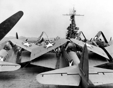 TBDs on USS Ranger 1942