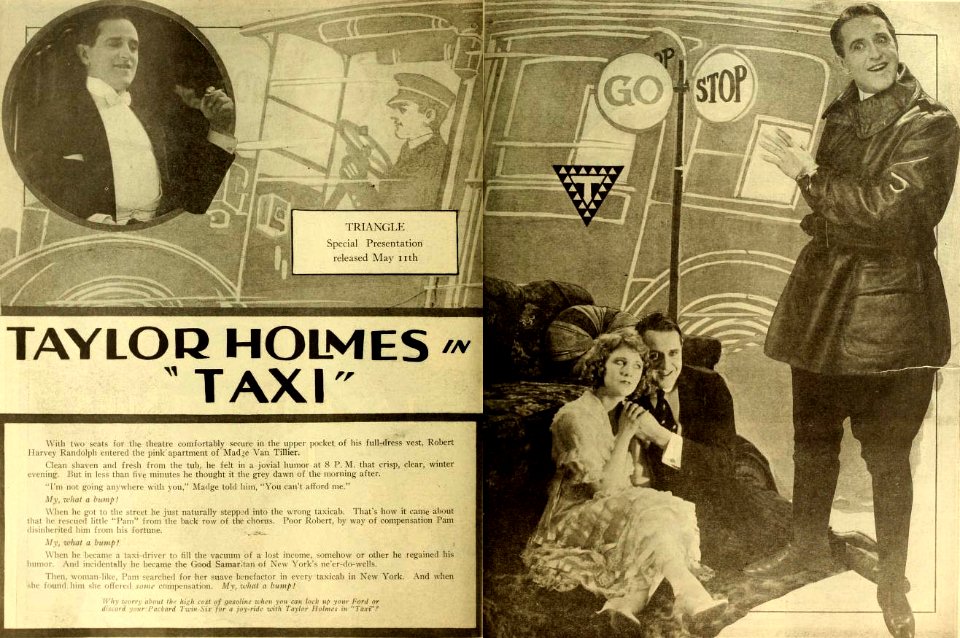 Taylor Holmes in Taxi