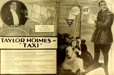Taylor Holmes in Taxi