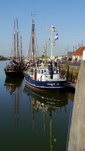 Veere marina ships photo