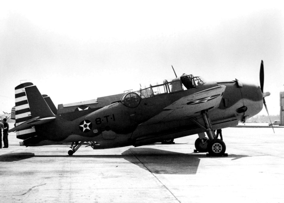 TBF-1 VT-8 at NAS Norfolk May 1942