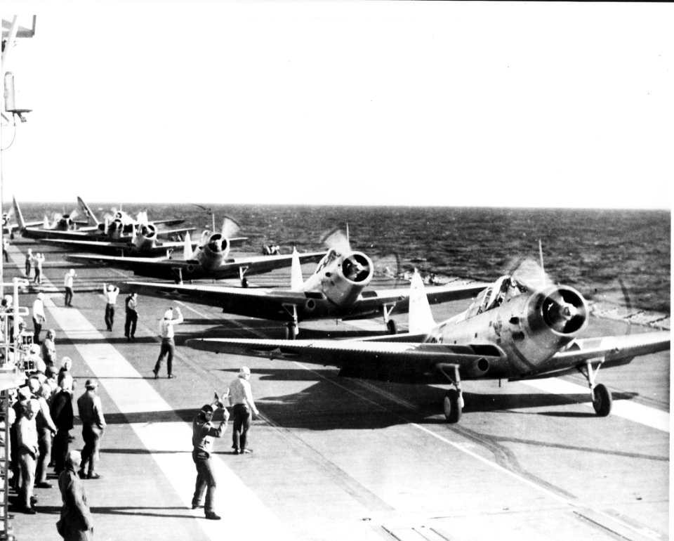 TBD-1s VT-3 USS Saratoga 1938-40