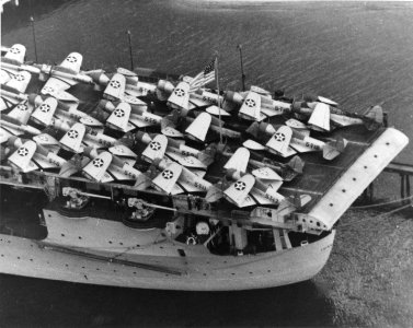 TBDs on Yorktown June 1940