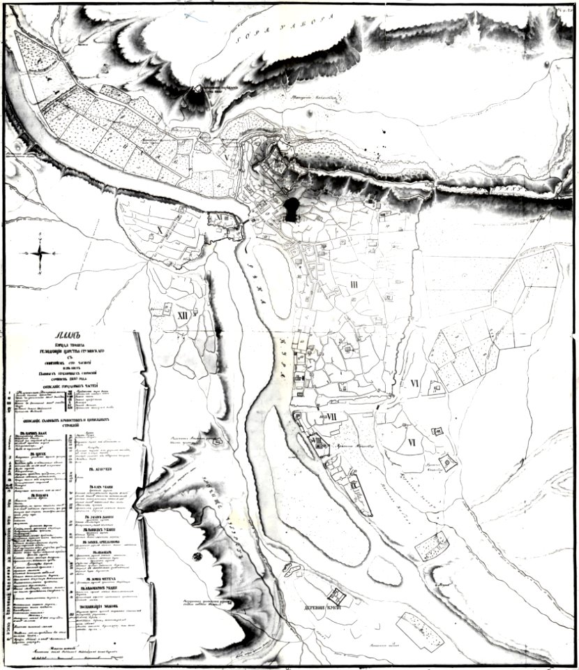 Tbilisi map 1800 (Chuiko)