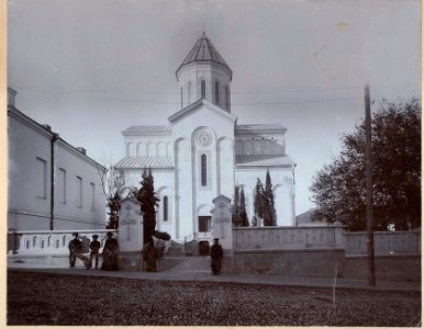 Tbilisi. Qashveti church 1910 (2)