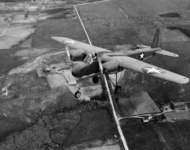 TDN-1 drone on first (piloted) flight near Traverse City, Michigan (USA), on 19 May 1943