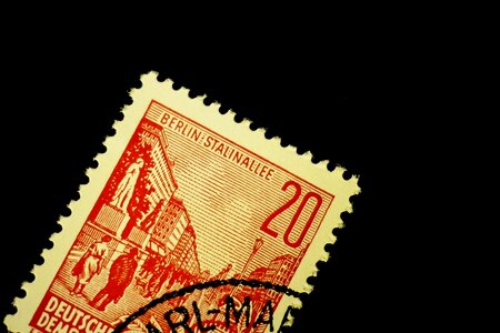 Vintage correspondence franking