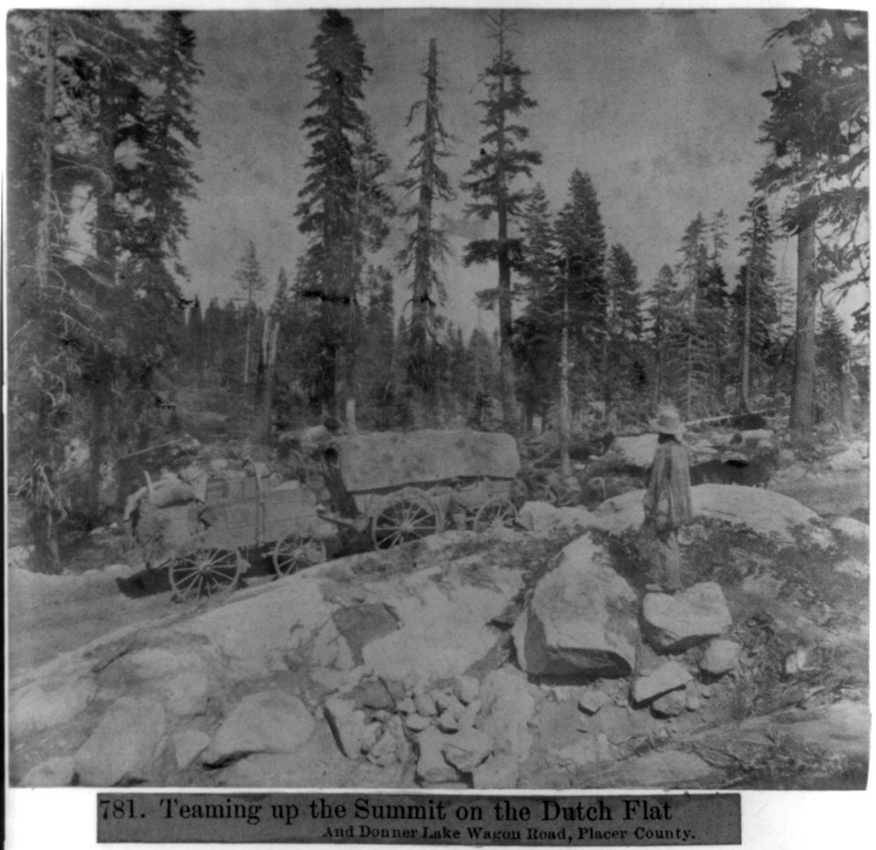 Teaming up the Summit on the Dutch Flat LCCN2002719270