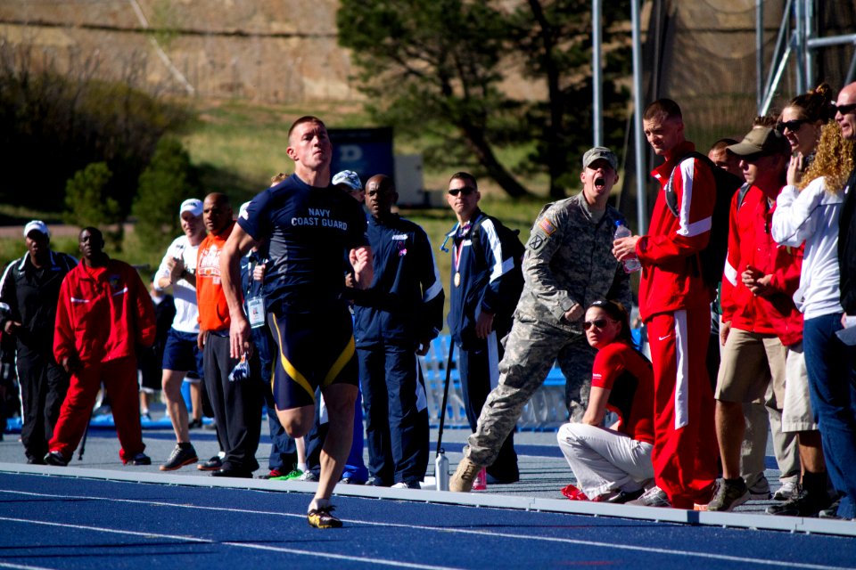 Team Navy-Coast Guard competes in the 2012 Warrior Games 120504-N-AN499-190