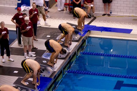 Team Navy-Coast Guard swims for gold at the 2012 Warrior Games 120505-N-AN499-032