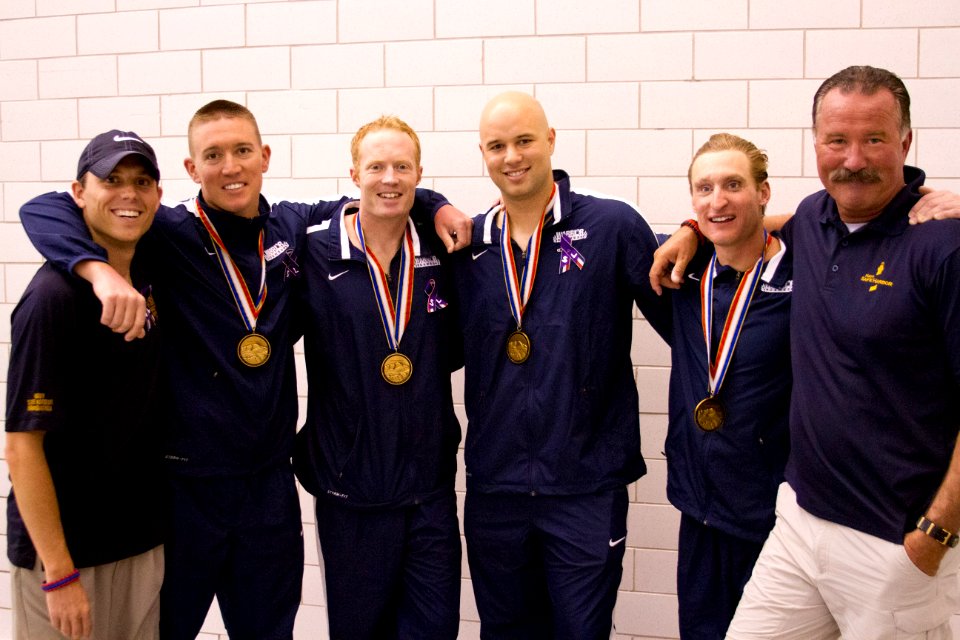 Team Navy-Coast Guard swims for gold at the 2012 Warrior Games 120505-N-AN499-388