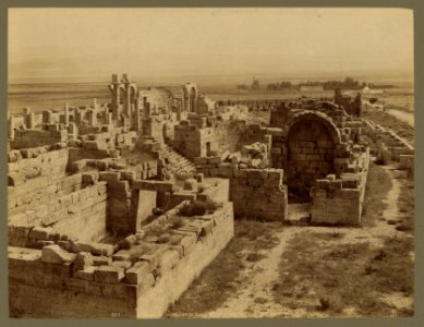 Tebessa. Ruines de la Basilique Byzantine - ND Phot. LCCN2004665055