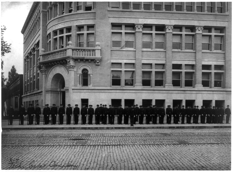Tech Cadet Company, Washington, D.C. LCCN2001698303
