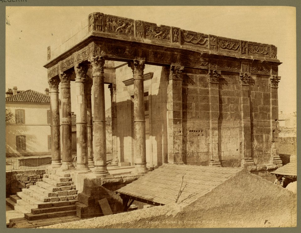 Tebessa. Ruines du Temple de Minerve - ND Phot. LCCN2004665054