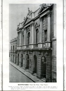 Teatro San Felipe (Royal Theatre) - Montevideo