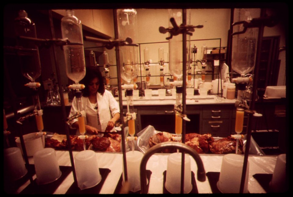 Technician-tests-meat-samples-for-radiation-at-epas-national-environmental-research-center-at-las-vegas-may-1972 7136348859 o