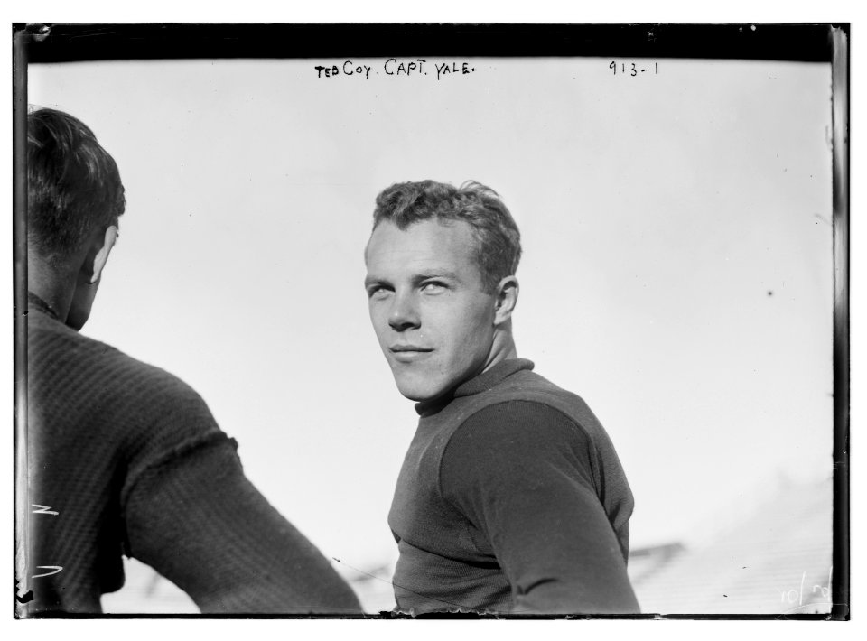 Ted Coy, captain of Yale Varsity football team LCCN2014684334
