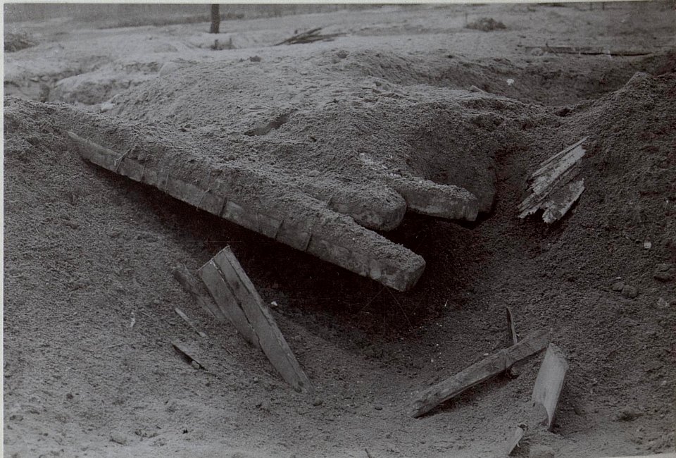 Technischer Kurs.Sprengung 15 cm Granaten. (BildID 15663853)