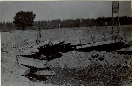 Technischer Kurs.Treffer in der Schlagschichte, Kaninchenloch Traverse links. (BildID 15663783)