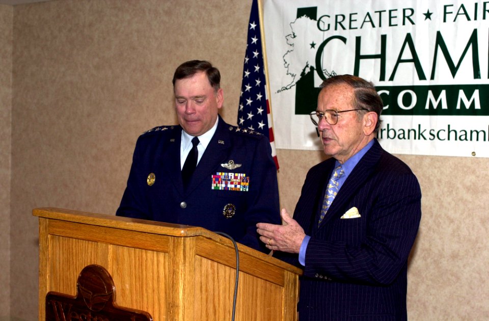 Ted Stevens and John Jumper