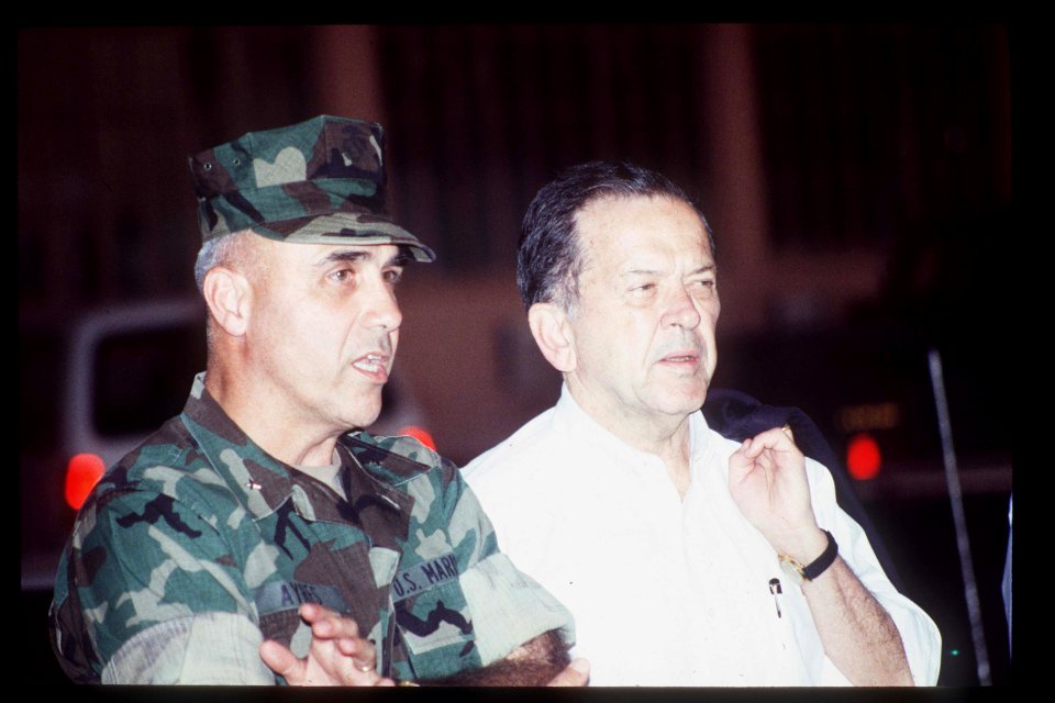 Ted Stevens and Raymond Ayres