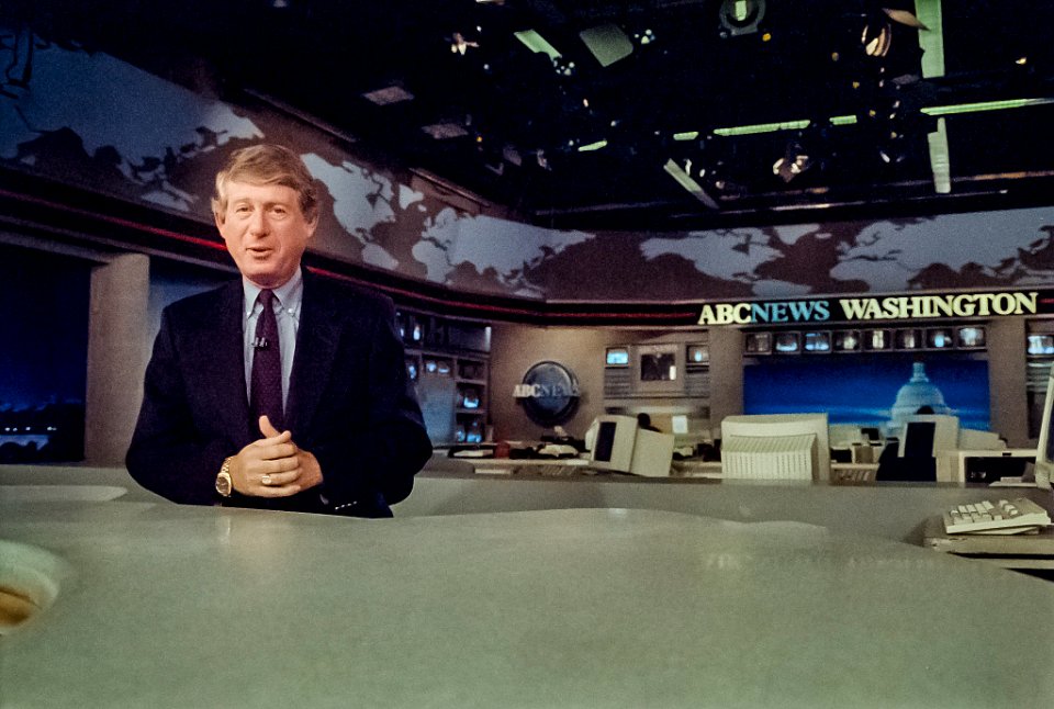 Ted Koppel, for 13 years the unflappable host of ABC's Nightline