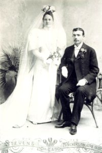 Tekla & John Jansson 1896 photo