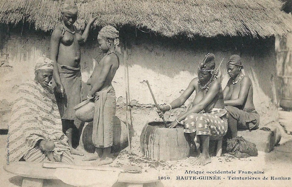 Teinturières de Kankan (Guinée)