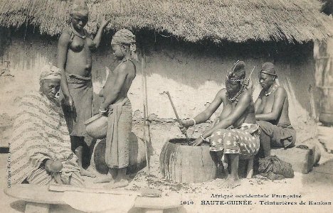 Teinturières de Kankan (Guinée)