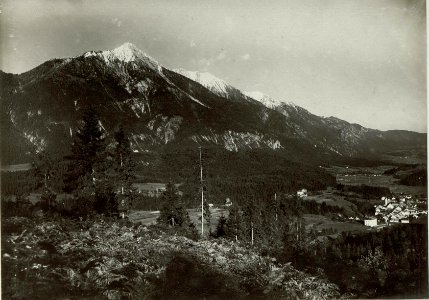 Teilansicht der Spitz- und Fellacheregel mit Hermagor. (BildID 15463443)