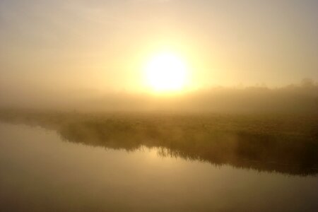 Sunrise river water