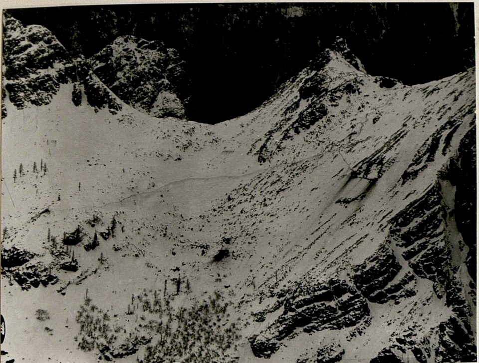 Tele- Aufnahme Köpfach Standpunkt, Grosser Nabois. 18.-I. 1916. I. Teilbild (BildID 15518866)