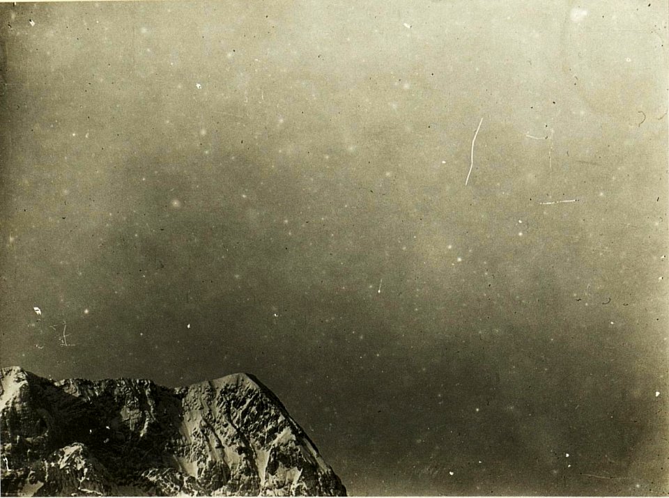 Teleaufnahme der itl.Kanzel-Bavha. 4fach 80cm Brennweite Stpkt, Kleiner Schlichtl.25-2.1917.) (BildID 15498860)