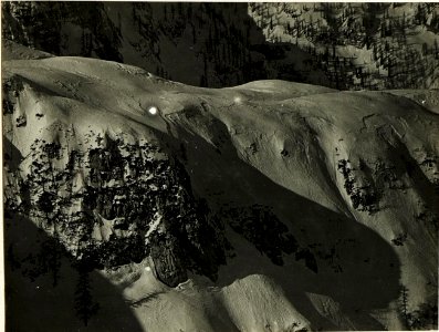 Teleaufnahme der itl.Kanzel-Bavha. 4fach 80cm Brennweite Stpkt, Kleiner Schlichtl. 25-2.1917. (BildID 15499007)